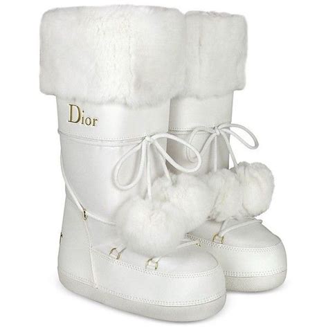 dior white winter boots|Dior high heel boots.